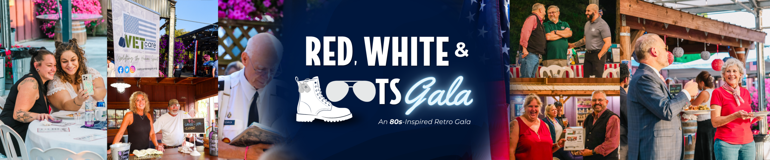 Red, White, & Boots Banner